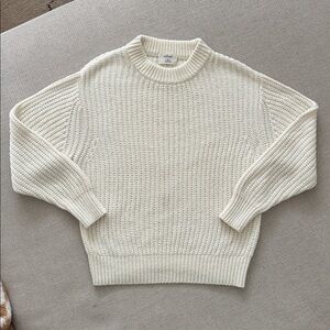 Wilfred Cream Knit Sweater